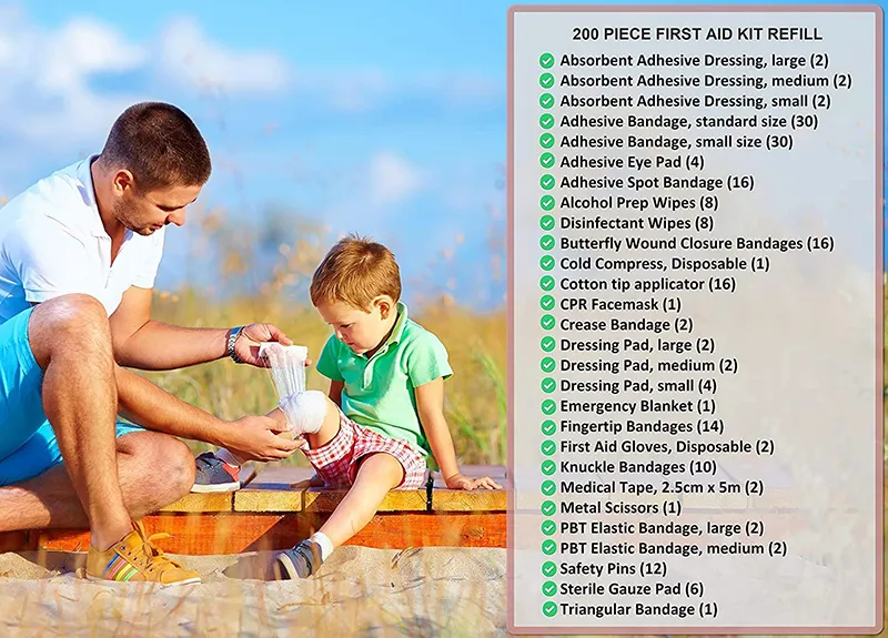 First Aid Kit Contents