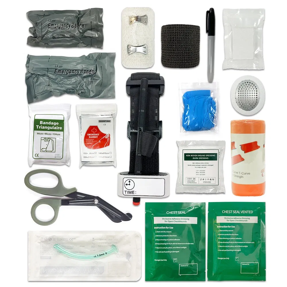 Individual Bleeding Control Kit, Ifak Trauma Kit, First Aid Refill Kit Stop Bleeding, Bleedstop