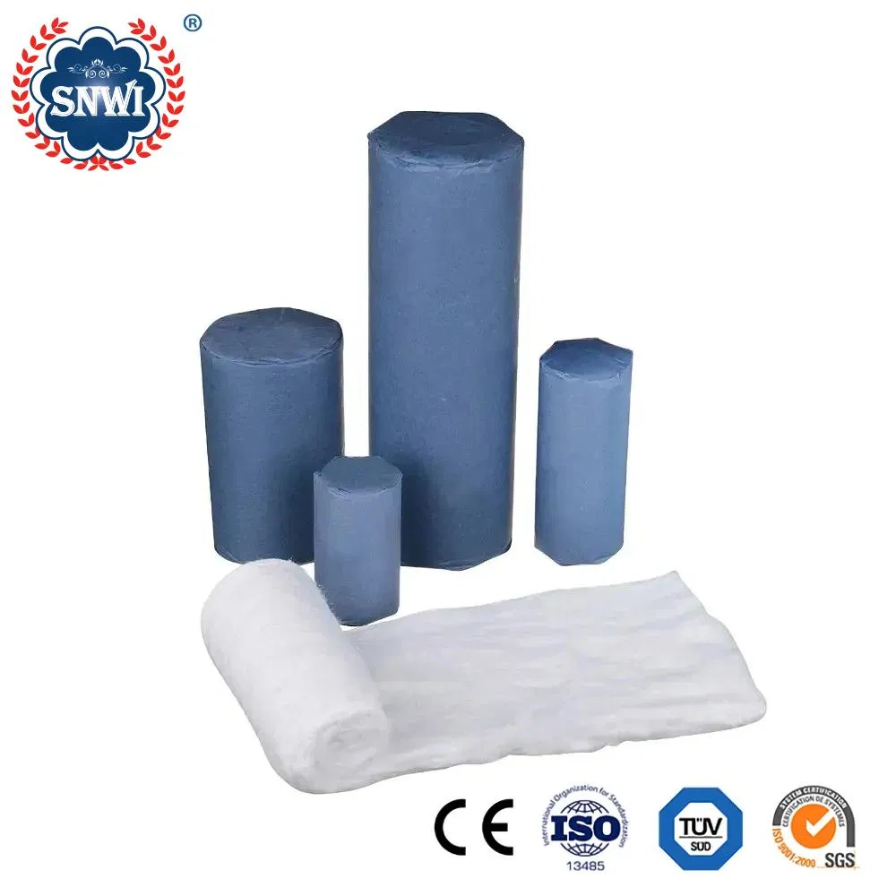 Wholesale Surgical Disposable Medical Pure Cotton Dental Absorbent Wool Cotton Jumbo Rolls
