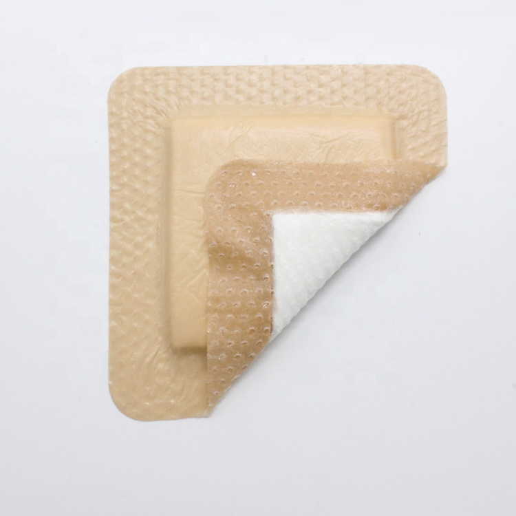Self Adhesive Silicone Gel Foam Dressing Wound Care PU Film Dressing