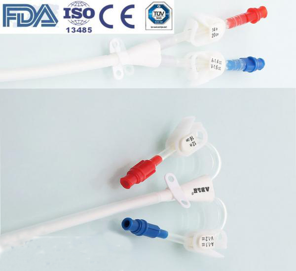 Premium Double Lumen Hemodialysis Catheter Kit for Enhanced Care