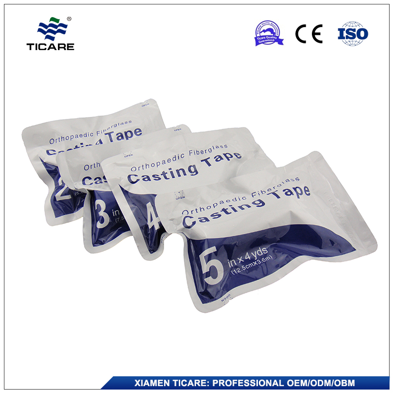 Ticare Medical Orthopedic External Fixation Fiberglass Casting Tape 3 Inch