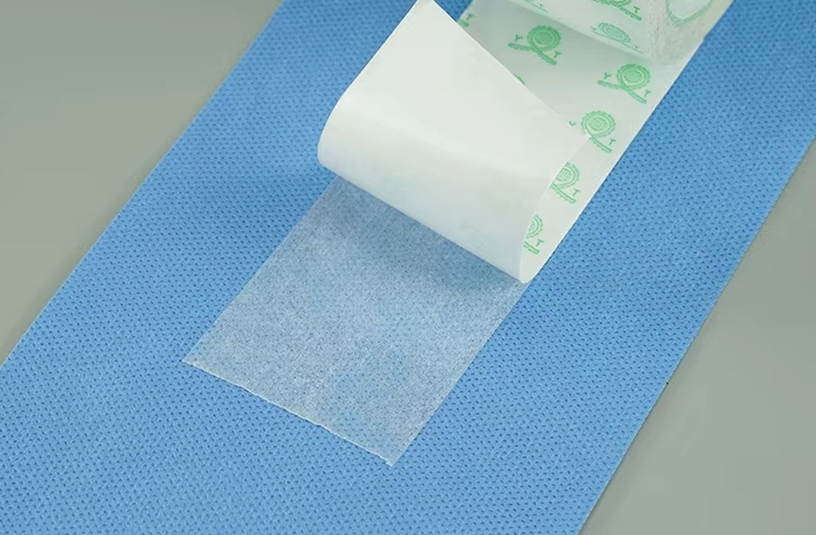 Strong Adhesion Medical Grade Self-Adhesive Non Woven Tissue Medical Tape for Surgical Fixation