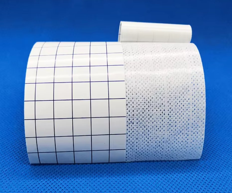 Hypoallergenic Spunlace Non-Woven Surgical Bandage Elastic Stretch Breathable Wound Dressing Fixation Single Coated Medical Tape
