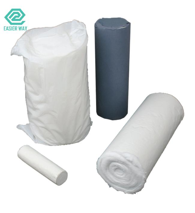 100% Pure Cotton Absorbent Dental Cotton Roll for Medical Use