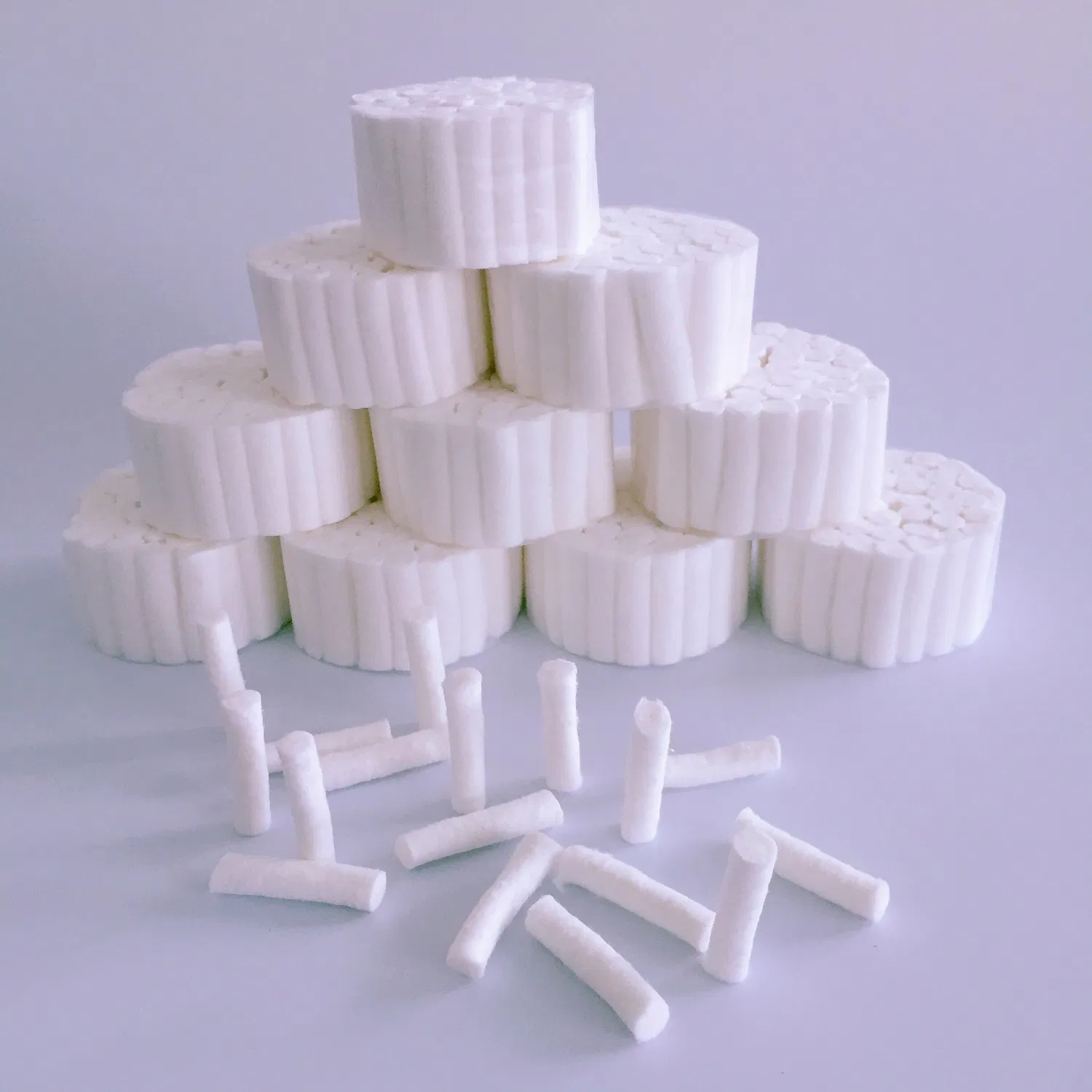 Hot Sale Different Size 100% Cotton Pure Dental Cotton Roll