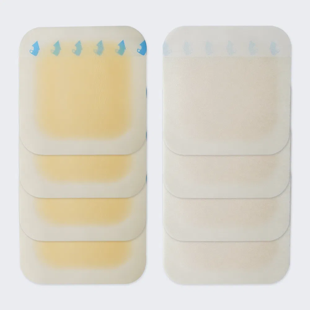 Disposable Medical Transparent Sterile Self-Adhesive Waterproof Hydrocolloid Wound Dressings, 10*10cm