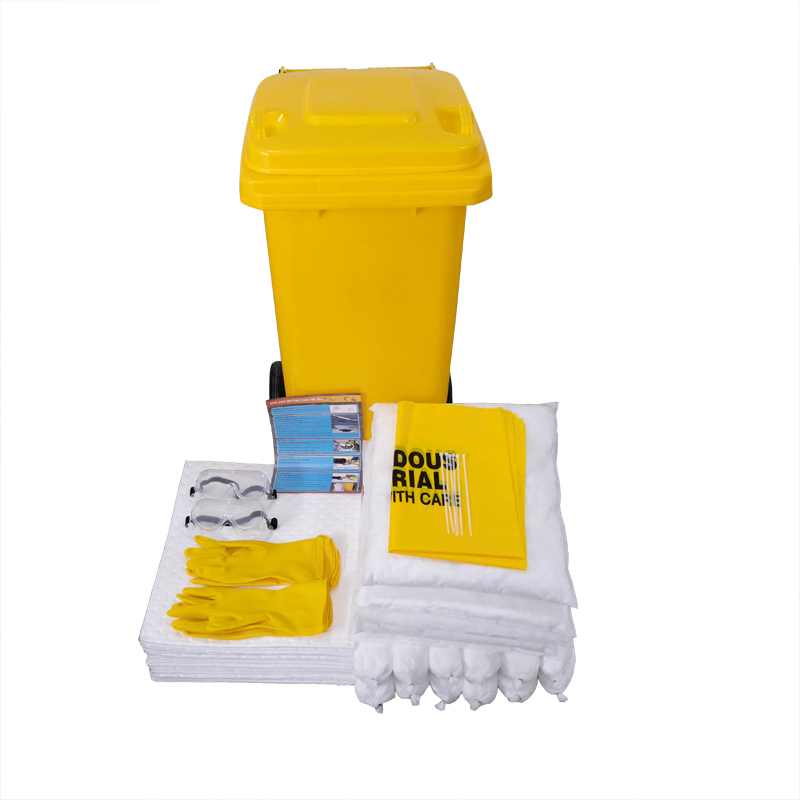 Oilspillpro High Absorption 660L Spill Kit Refills Oil Absorbent Spill Kit for Lab and Healthcare