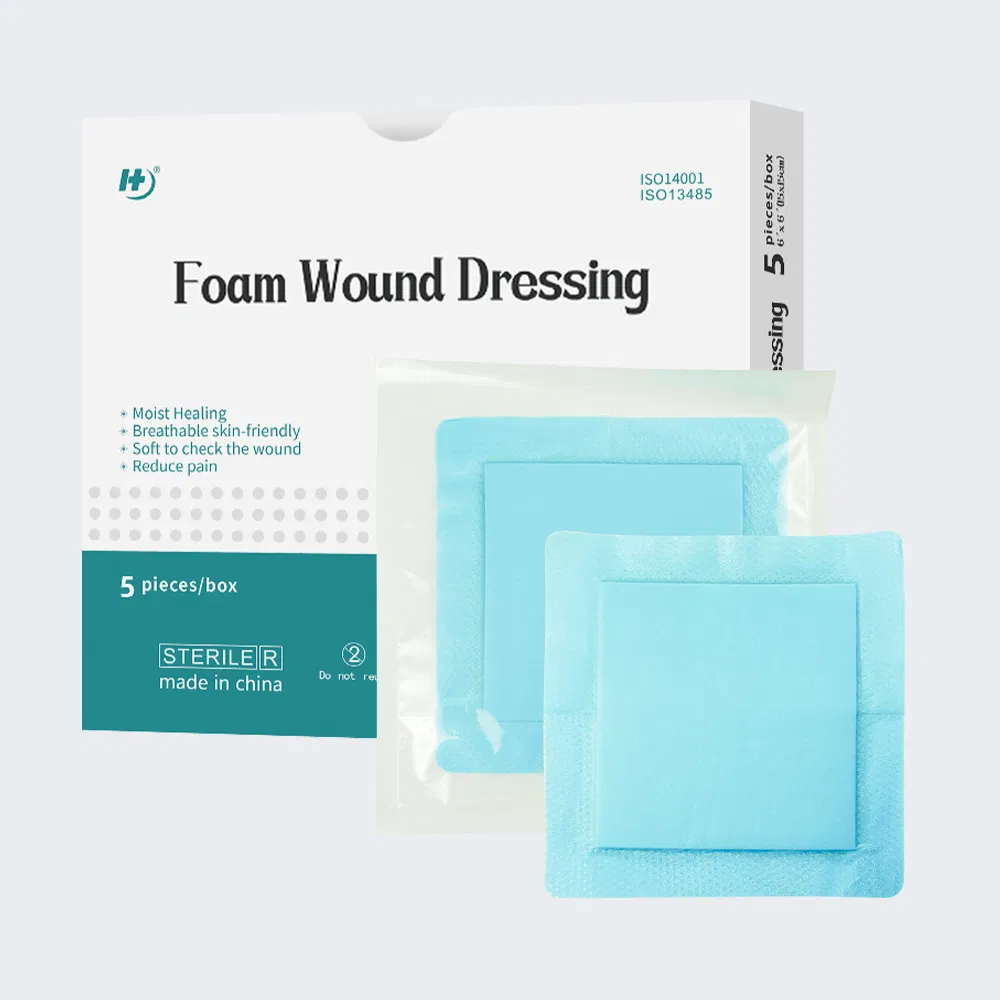 Silicone Foam Dressing Detail 1