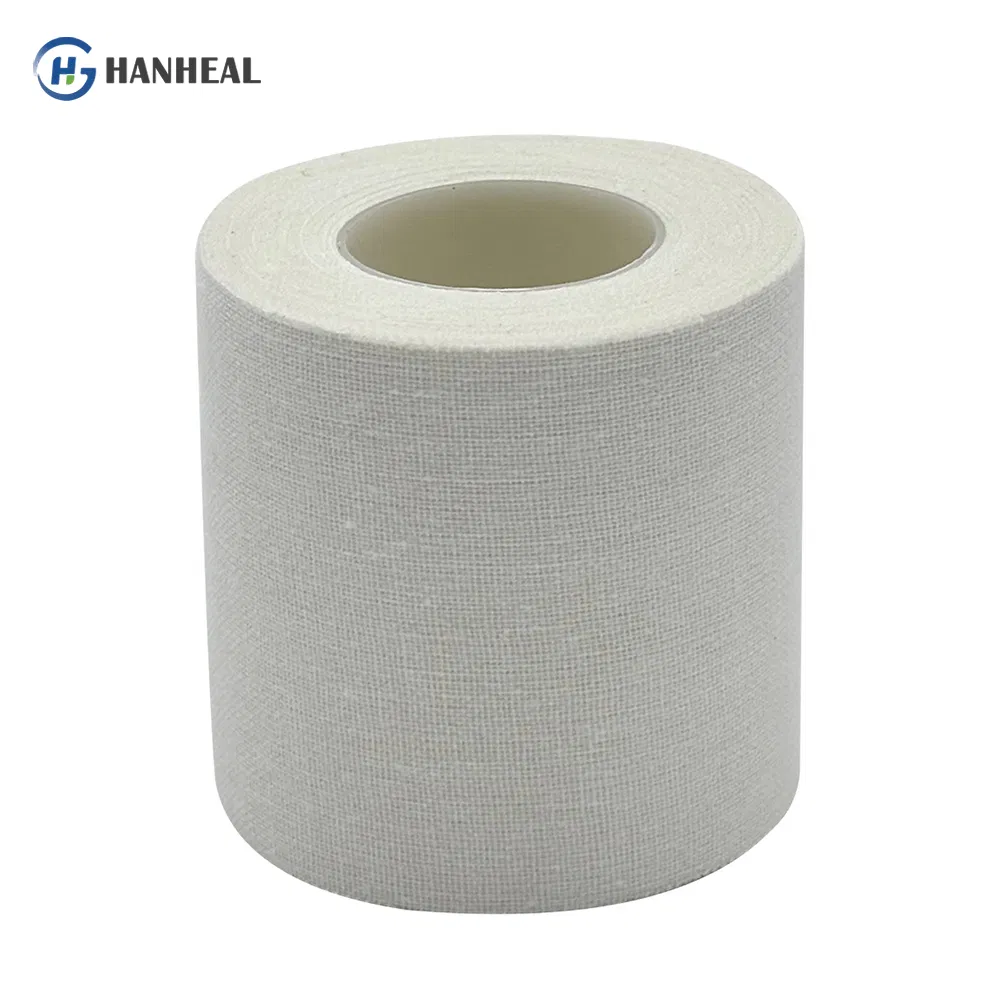 Pure Zinc Oxide Medical Adhesive Tape Roll Hypoallergenic and Breathable for Gentle, Long-Term Surgical Dressing Fixation