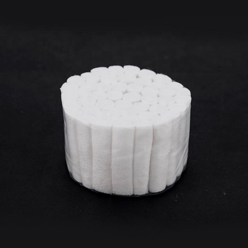 100% High Absorbent Rolled Cotton Non-Sterile Dental Gauze Rolls