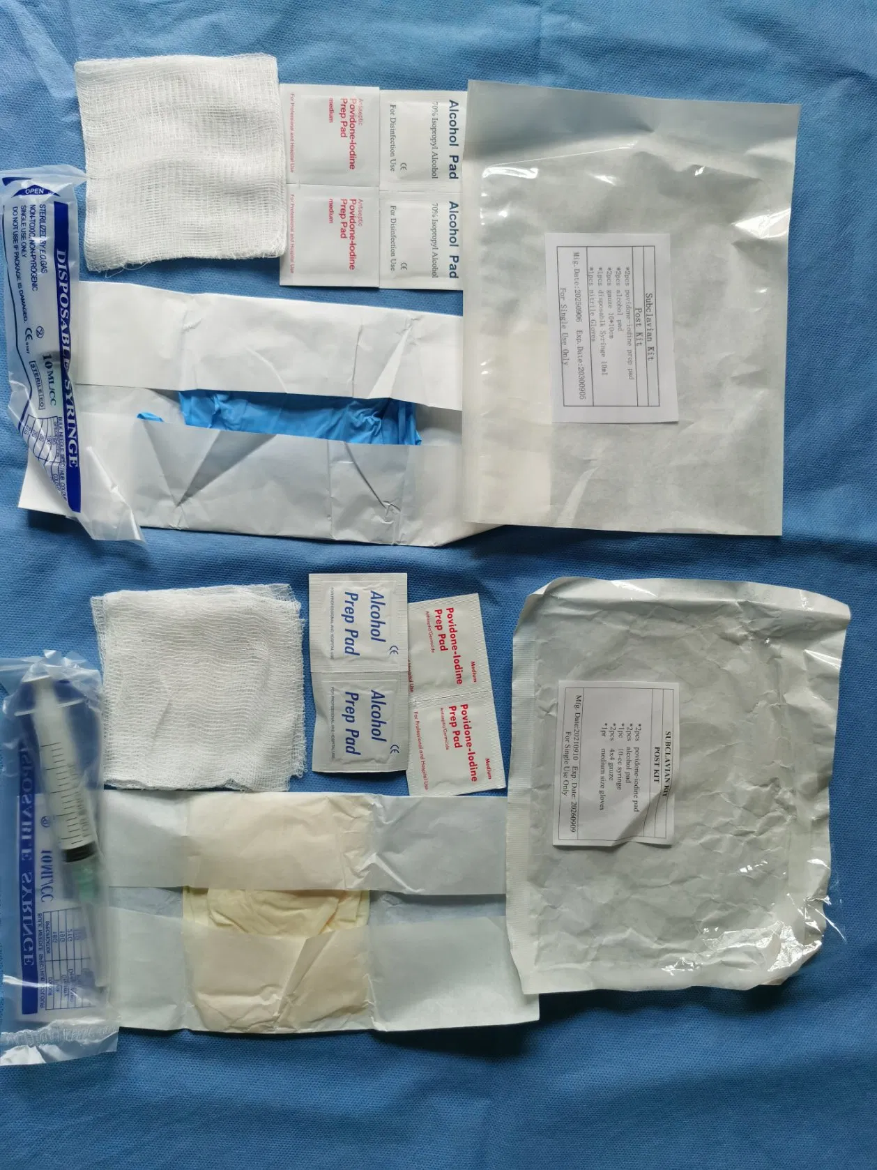 Medical-Grade Sterile Hemodialysis Care Kit for for Dialysis Centers with