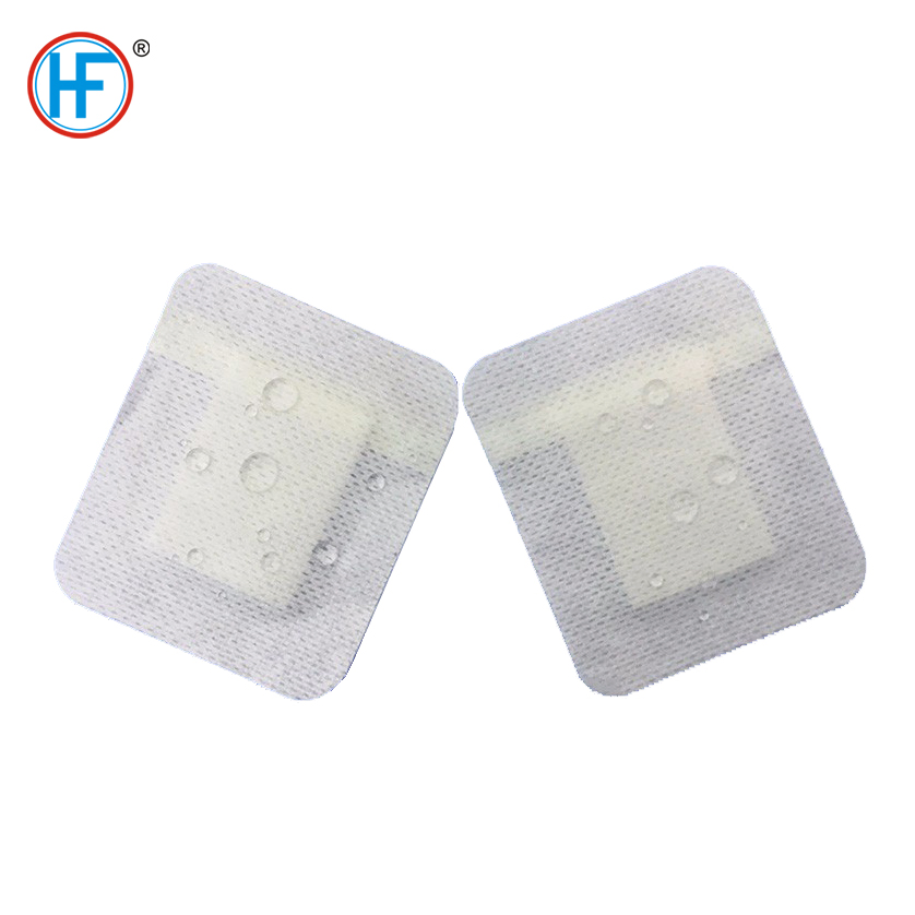 Waterproof Wound Dressing with Gentle Border, High Absorbency Dressing, Self-Adhesive Patches, 10 Pack