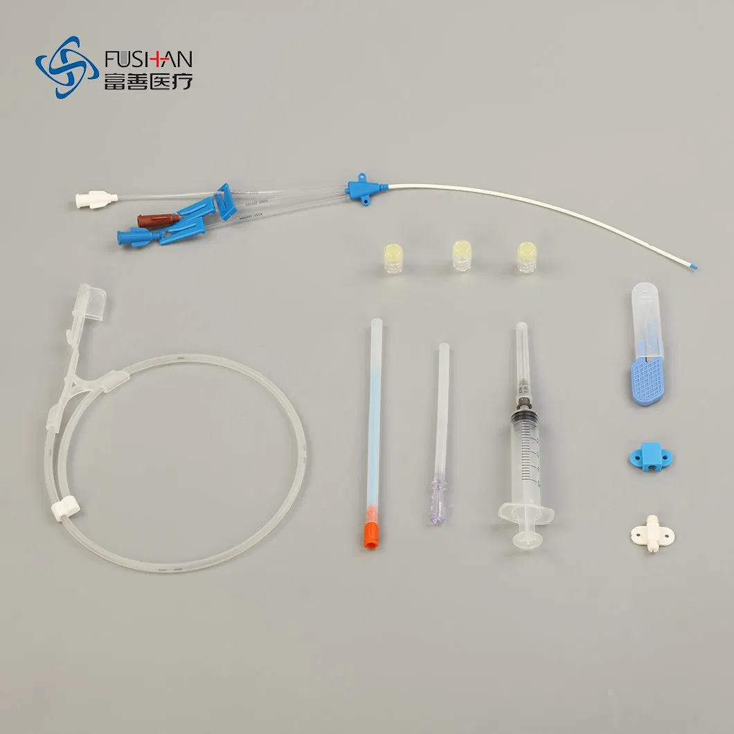 Wholesale Price ICU Intensive Critical Care Disposable Medical Central Venous Catheter CVC Dialysis Peripherally Inserted Central Catheter ISO13485