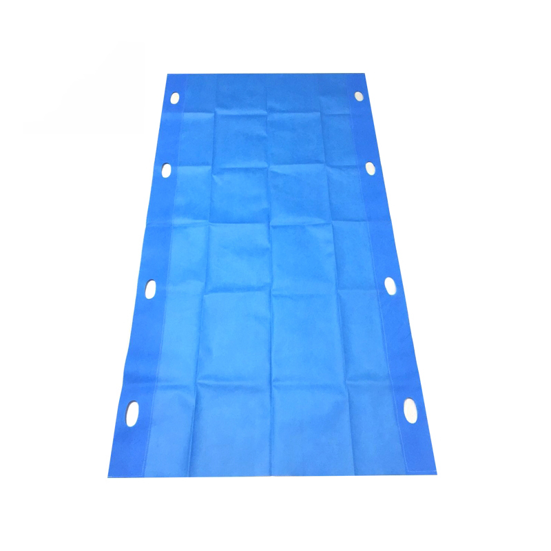 Disposable Medical Transfer Underpad with Handles Waterproof Absorbent Patient Transfer Sheet for Hospital Nursing Care