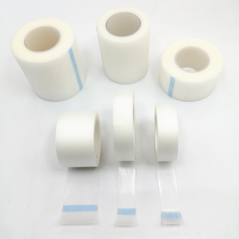 Medical Hypoallergenic PE Cohesive Waterproof Fixation Tape Micropore Breathable Cohesive Surgical Tape