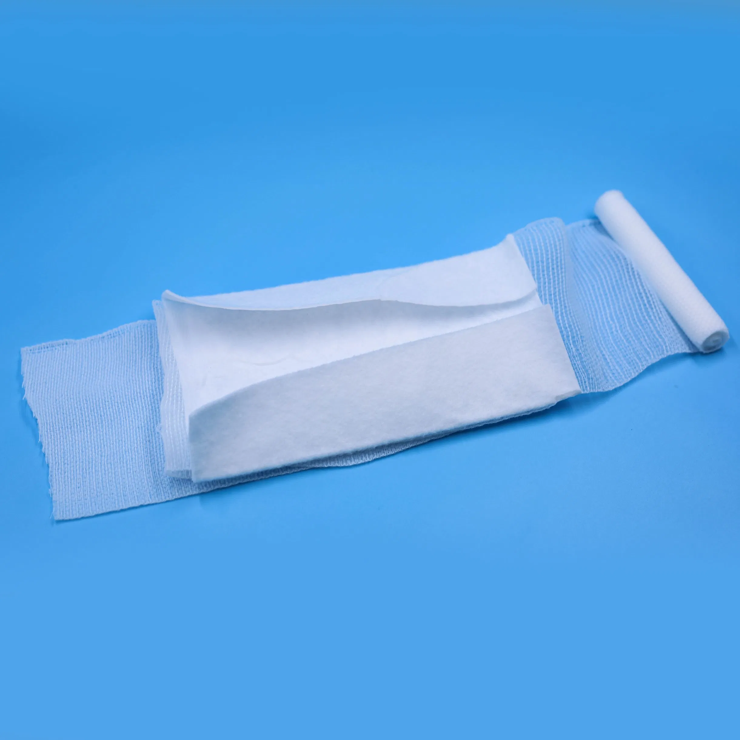 Non-Stick Pad Large/Medium/Small Elastic Compression First Aid Bandage Roll with Low Price