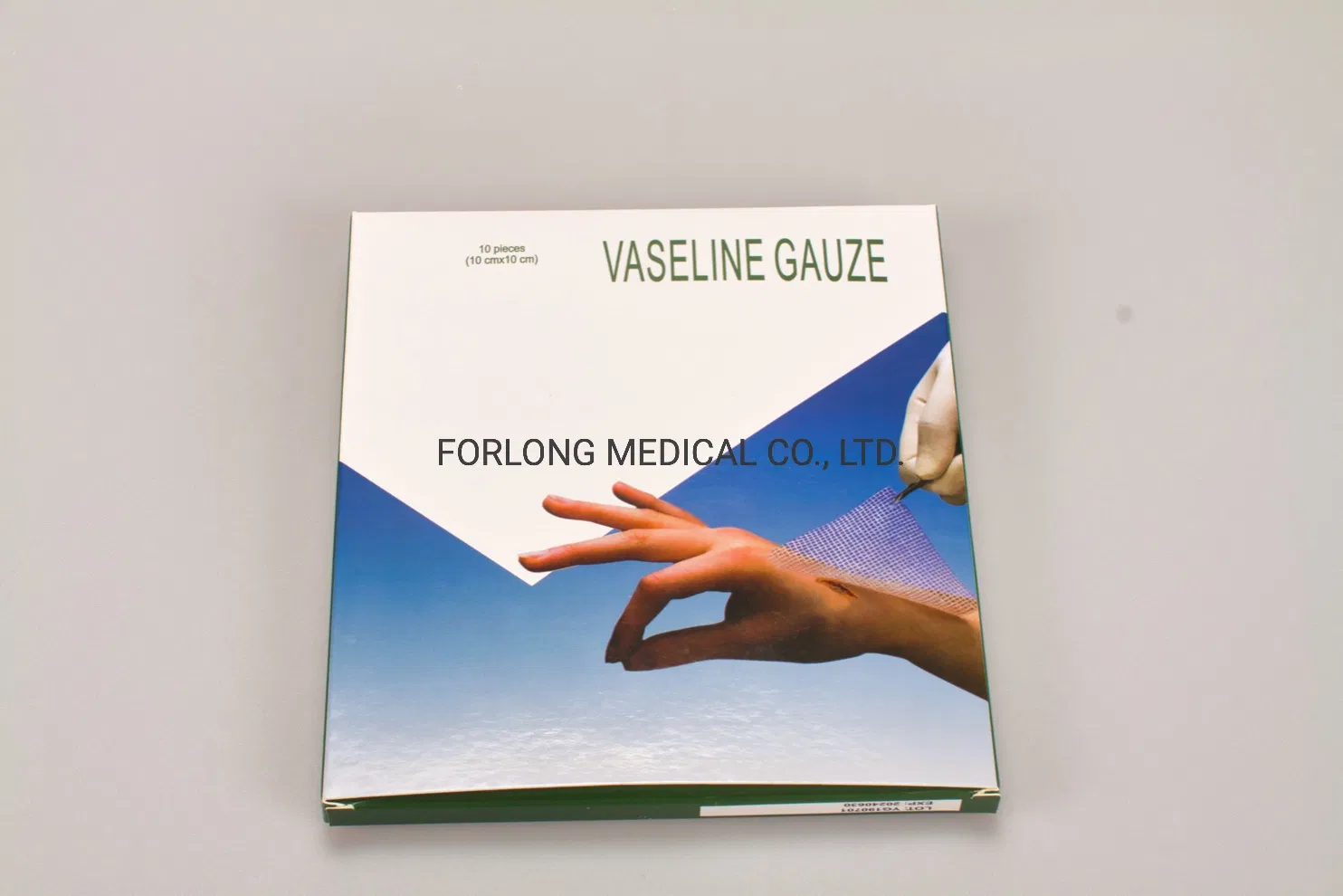 Medical Sterile Paraffin Dressing Gauze Burn Dressing 10*10cm 1PC/Pouch