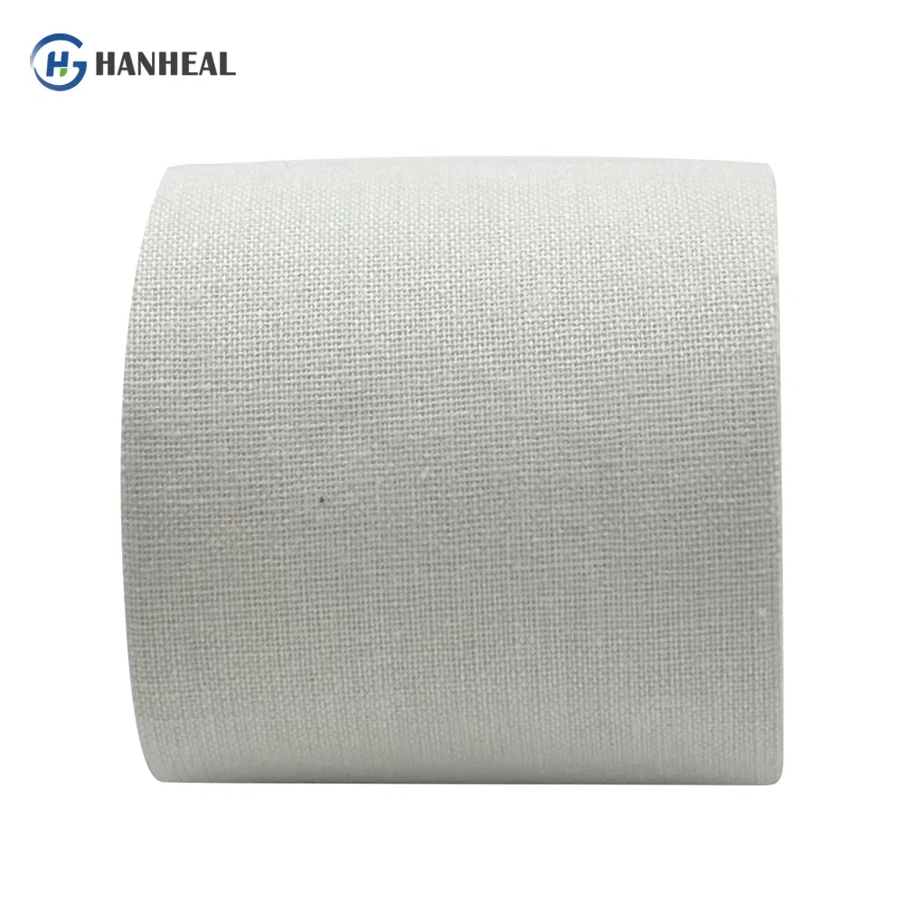 Pure Zinc Oxide Medical Adhesive Tape Roll Hypoallergenic and Breathable for Gentle, Long-Term Surgical Dressing Fixation