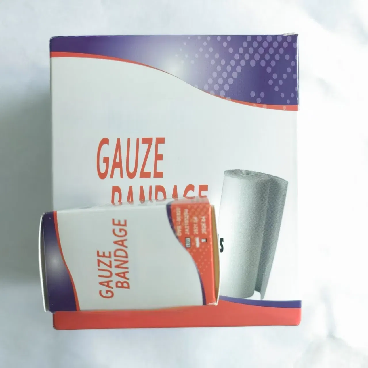 High Elastic Tubular Gauze Cotton Breathable Compression Bandage for Body Dressing Wrap