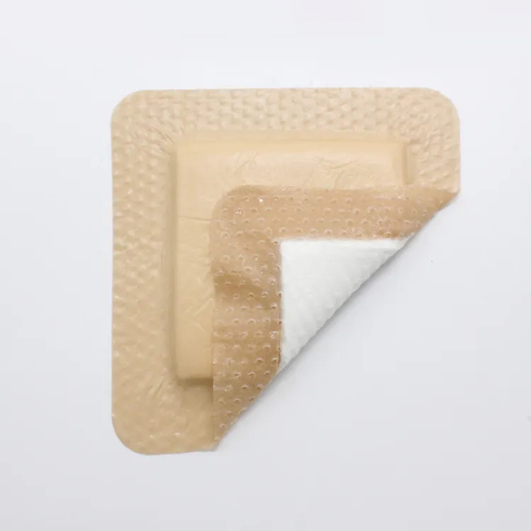 Super Absorbent Self-Adhesive Wound Dressings Adhesive Care Silicone Foam Waterproof Hydrogel