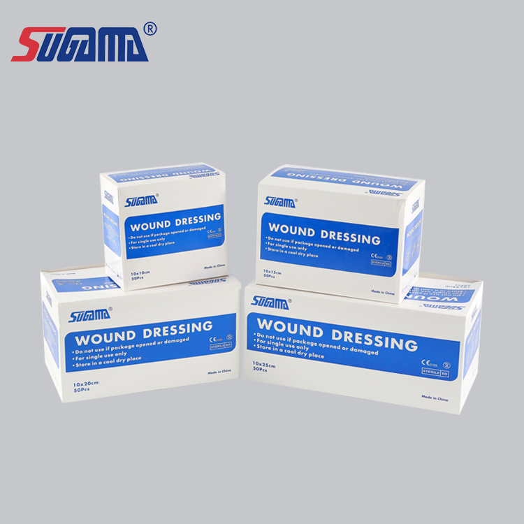 High Absorbent Sterile Non-Woven Self Adhesive Wound Dressing