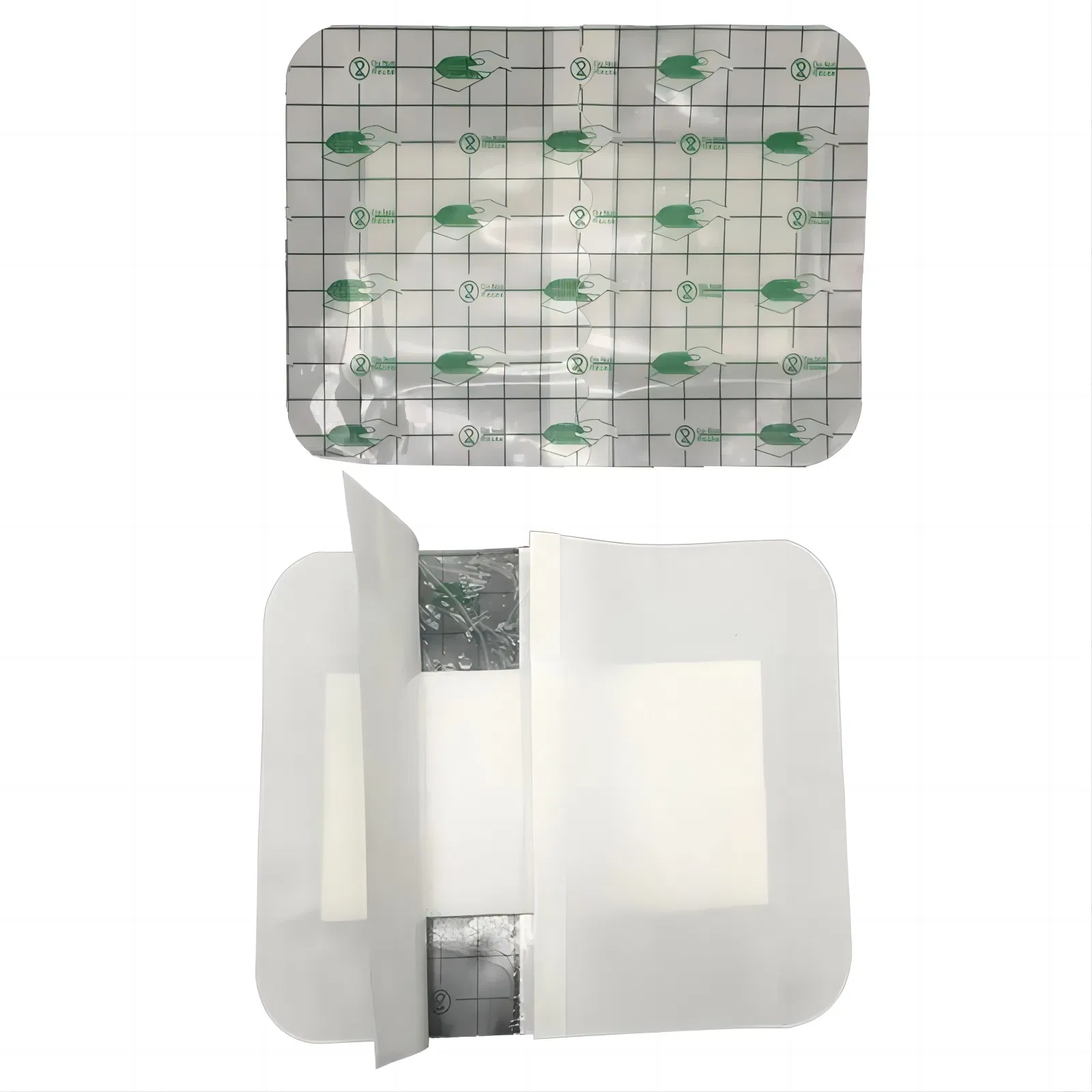 Medical Disposable Sterile Self-Adhesive PU/ Non Woven Wound Dressing