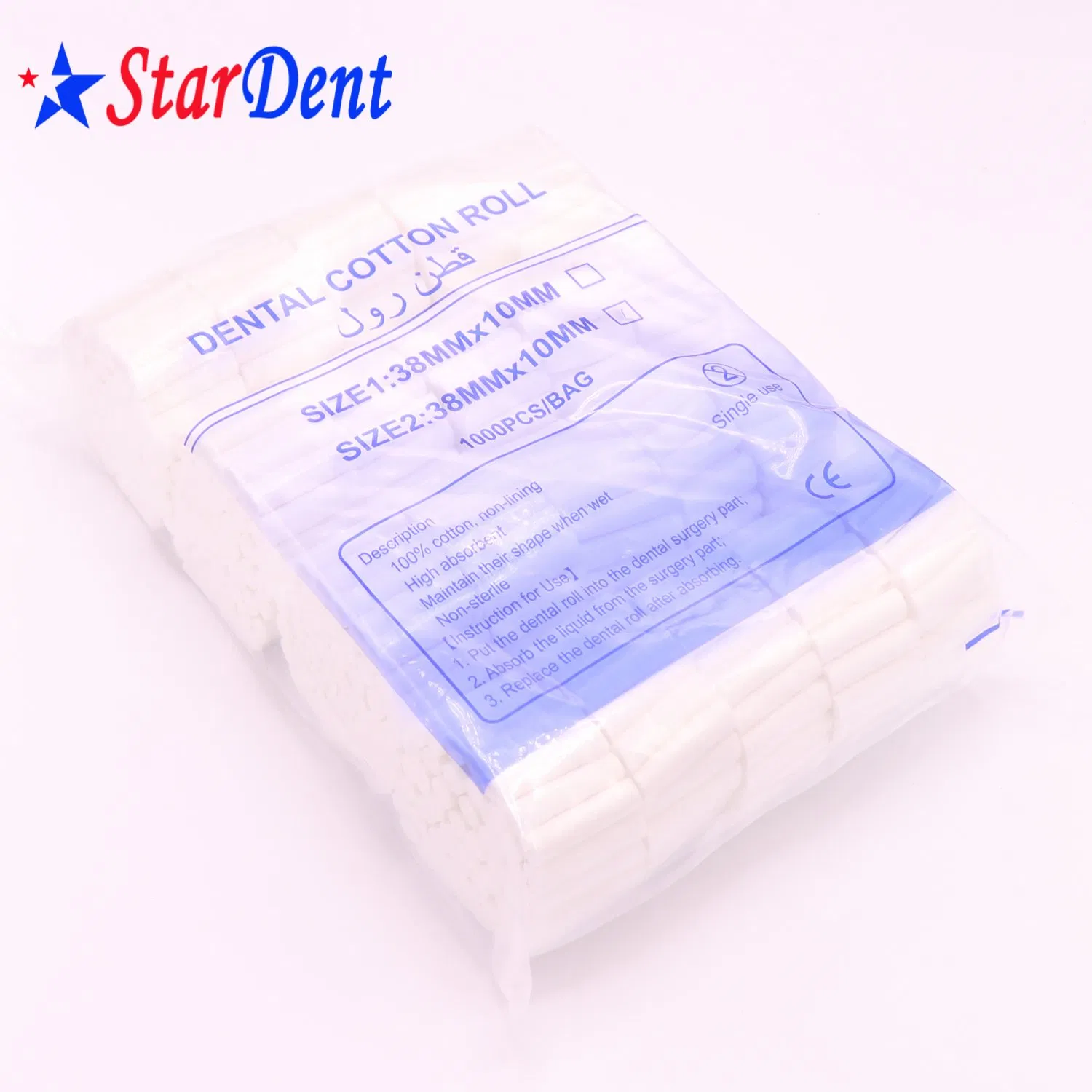 Medical Disposable Absorbent Dental Cotton Roll