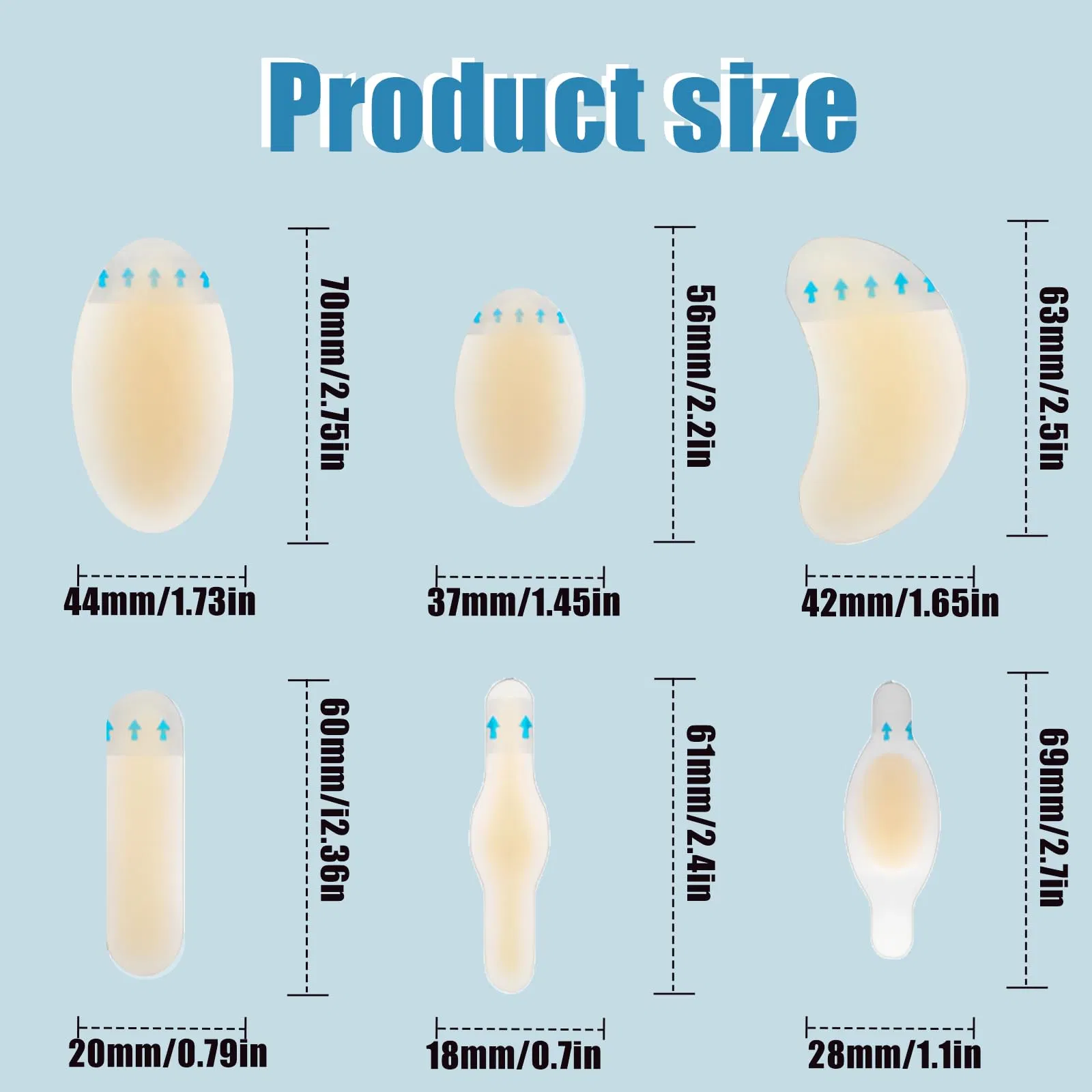 Self-Adhesive Hydrocolloid Moisture Wound Dressing for Heel Wound Care