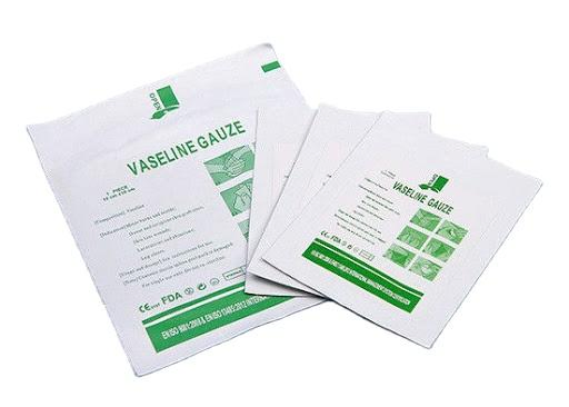 Vaseline Gause Paraffin Gauze Dressing Bandage for Burns Scalds Skin Loss Wounds with CE Apostille