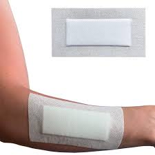 Self-Adhesive Wound Dressing, Suitable for Cuts and Abrasions, Surface and Partial Thickness Burns, Leg Ulcers, Pressure Points