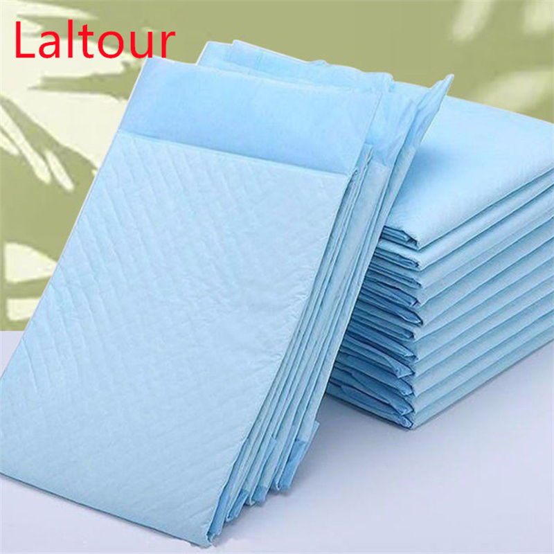 Blue Composite Film Colored Printing Disposable Nursing Under Pad 80*180cm