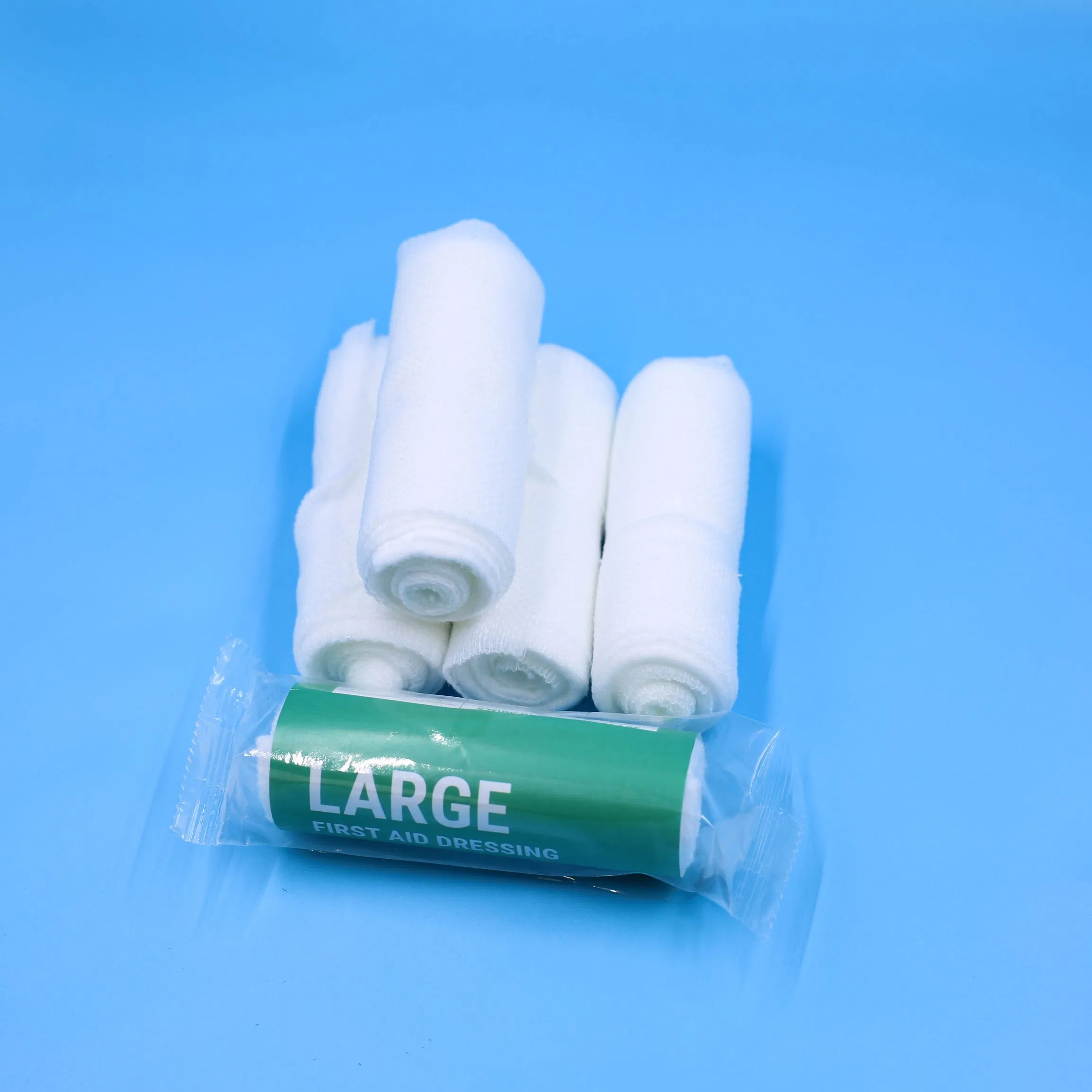 Non-Stick Pad Large/Medium/Small Elastic Compression First Aid Bandage Roll with Low Price