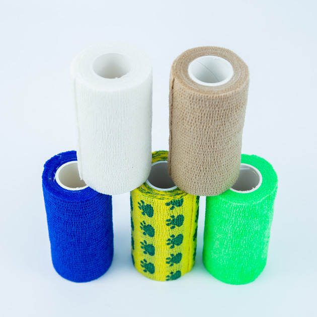 Disposable Medical High Elastic Compression Bandage Fiber Fix