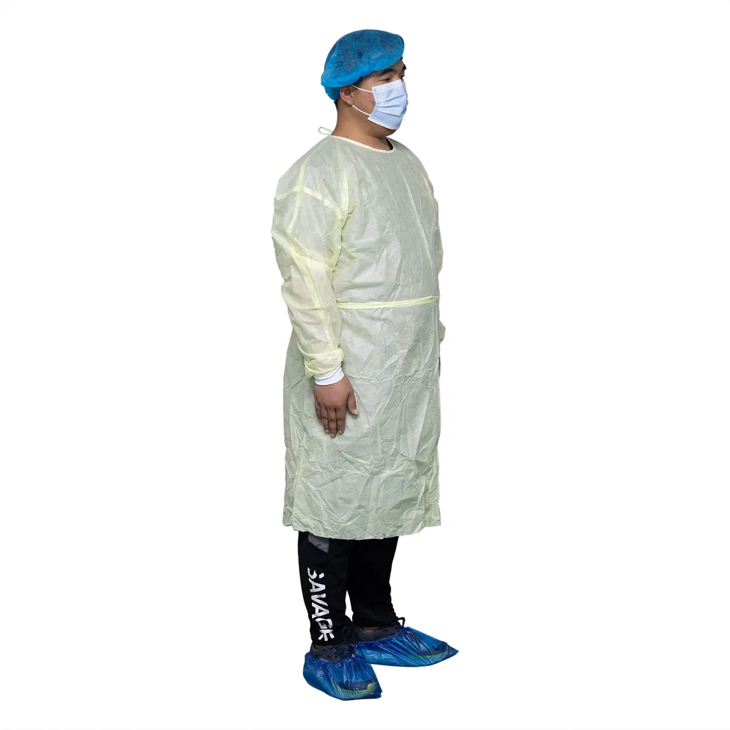 Disposable SMS Isolation Gown Blue