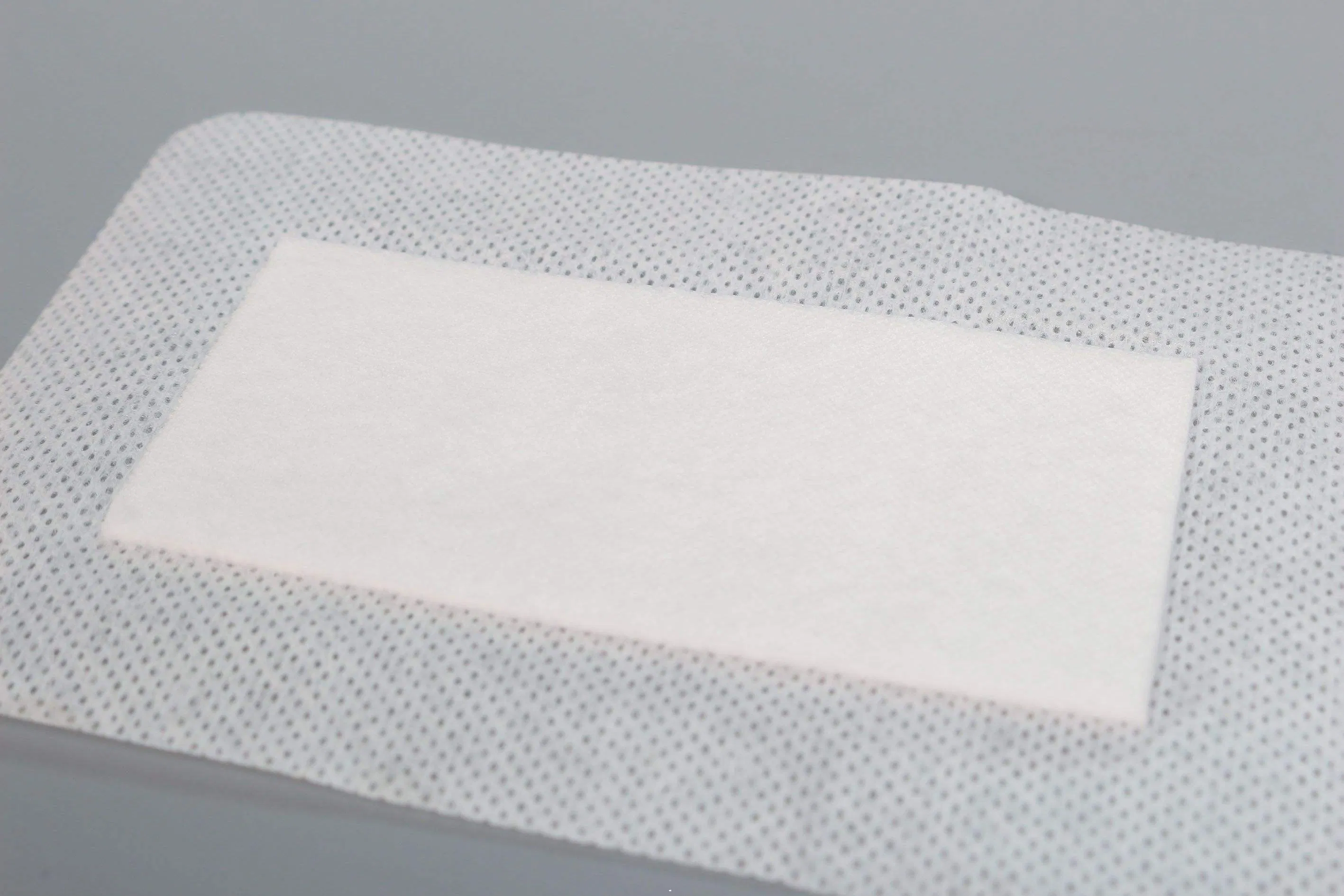 Self Adhesive Wound Dressing with Non Woven Material for Medical Wound Using
