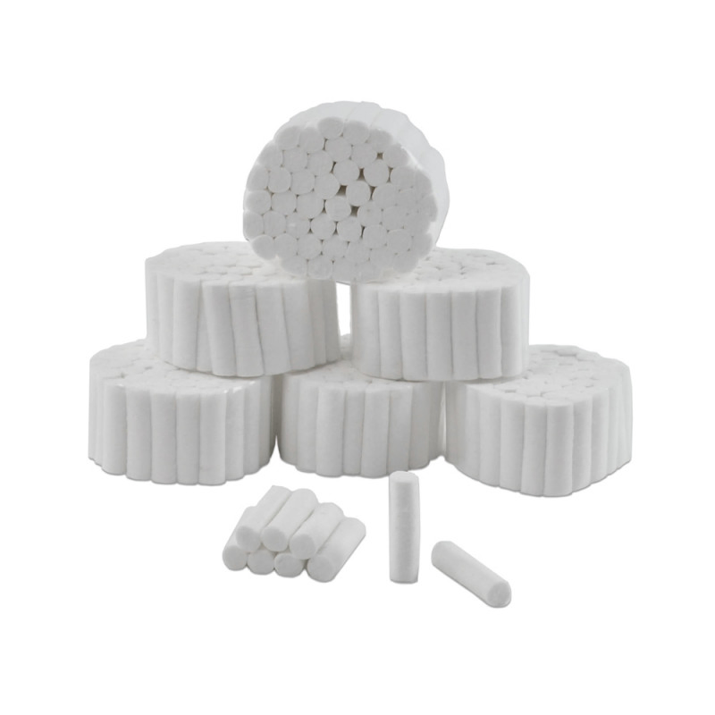50PCS Dental Cotton Rolls, 1'' Non-Sterile Nosebleed Plugs