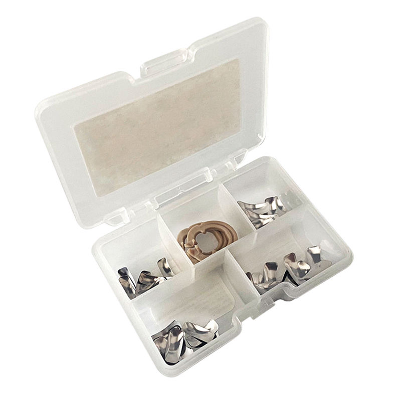 Dental Sectional Matrix System Contoured Metal Matrices Refill Matrix Bands Resin Clamps Kit
