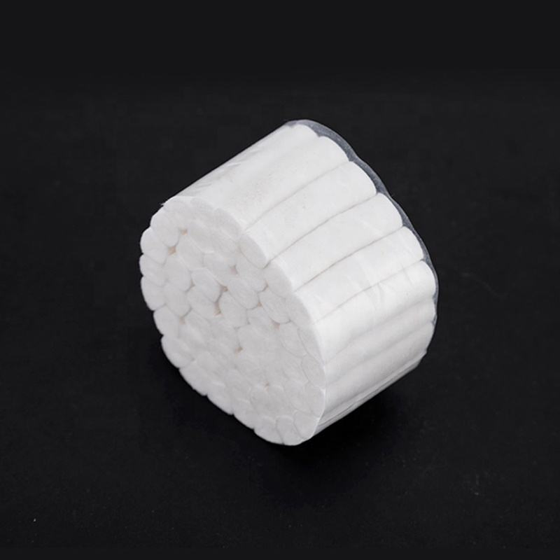 100% High Absorbent Rolled Cotton Non-Sterile Dental Gauze Rolls
