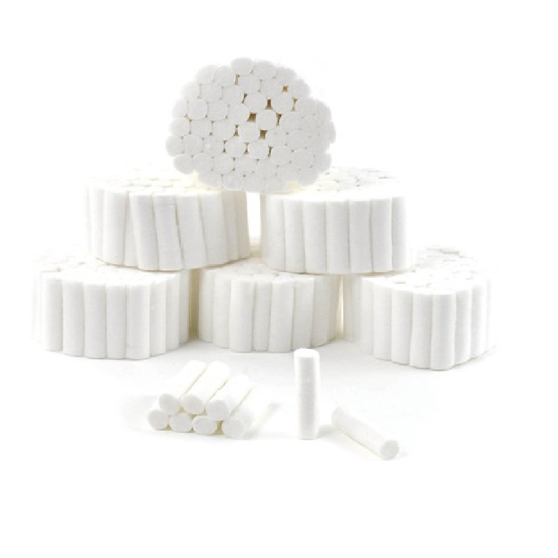 50PCS Dental Cotton Rolls, 1'' Non-Sterile Nosebleed Plugs