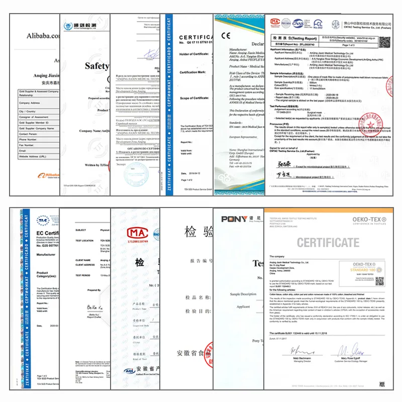 Certificates