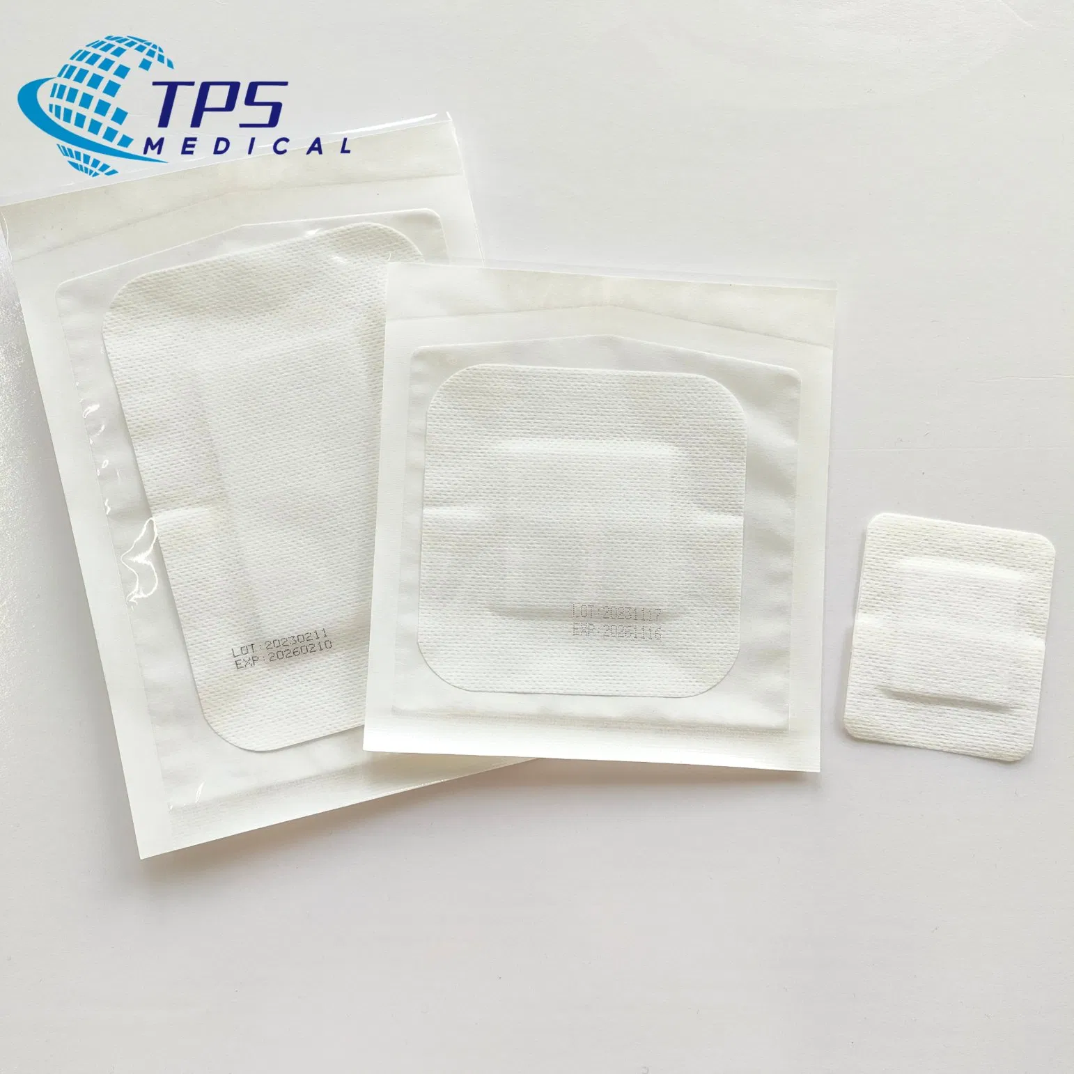 Waterproof Nonwoven Dressing Nonwoven Sterile Self-Adhesive Wound Dressing with ISO FDA CE