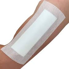 Self-Adhesive Wound Dressing, Suitable for Cuts and Abrasions, Surface and Partial Thickness Burns, Leg Ulcers, Pressure Points