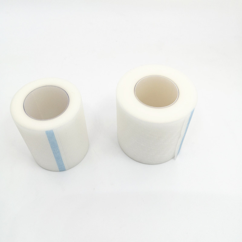 Medical Hypoallergenic PE Cohesive Waterproof Fixation Tape Micropore Breathable Cohesive Surgical Tape
