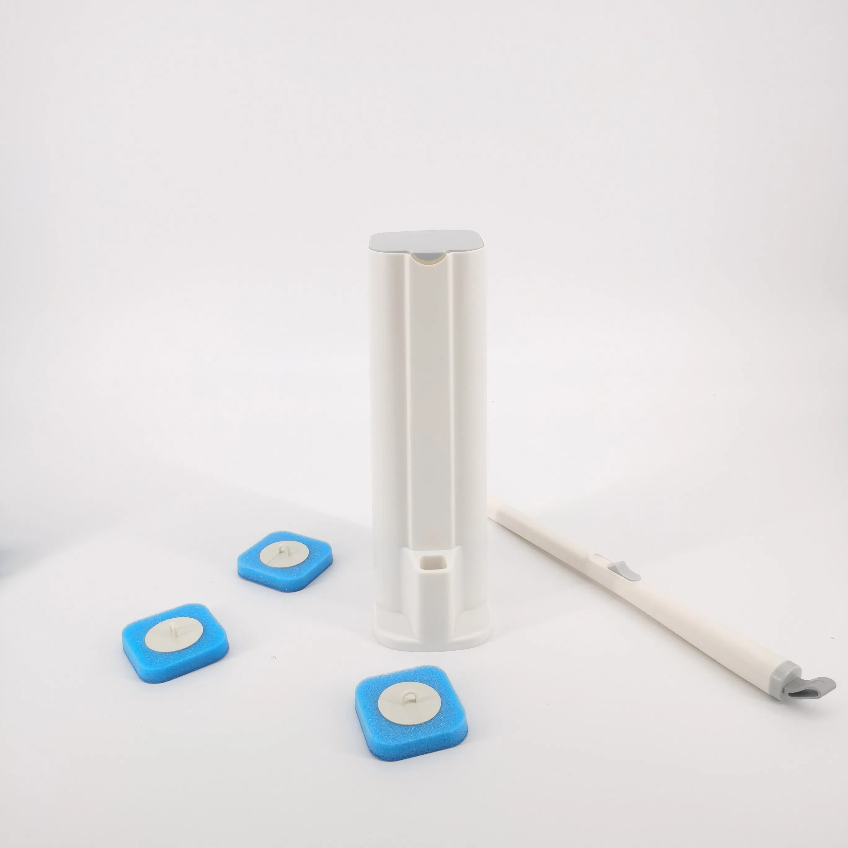 Hot Sale Bathroom Toilet Replacement Heads Cleaning Holder Set Refills Disposable Toilet Brush Sponge Household Cleaning Kit