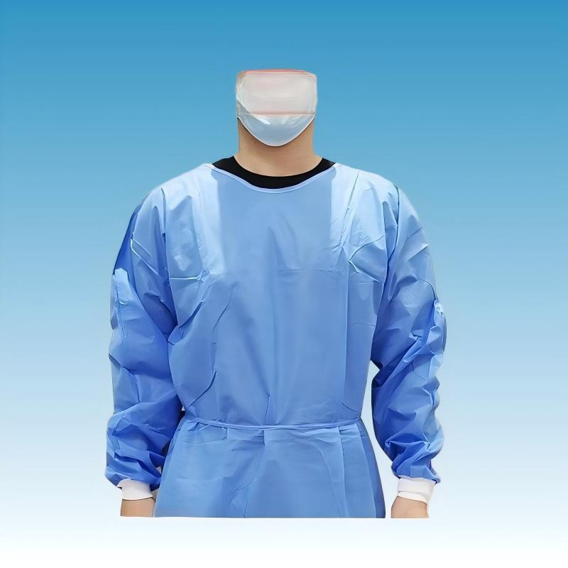 Disposable Surgical Gowns Hospital Gowns PE Disposable Isolation Aseptic Surgical Gown