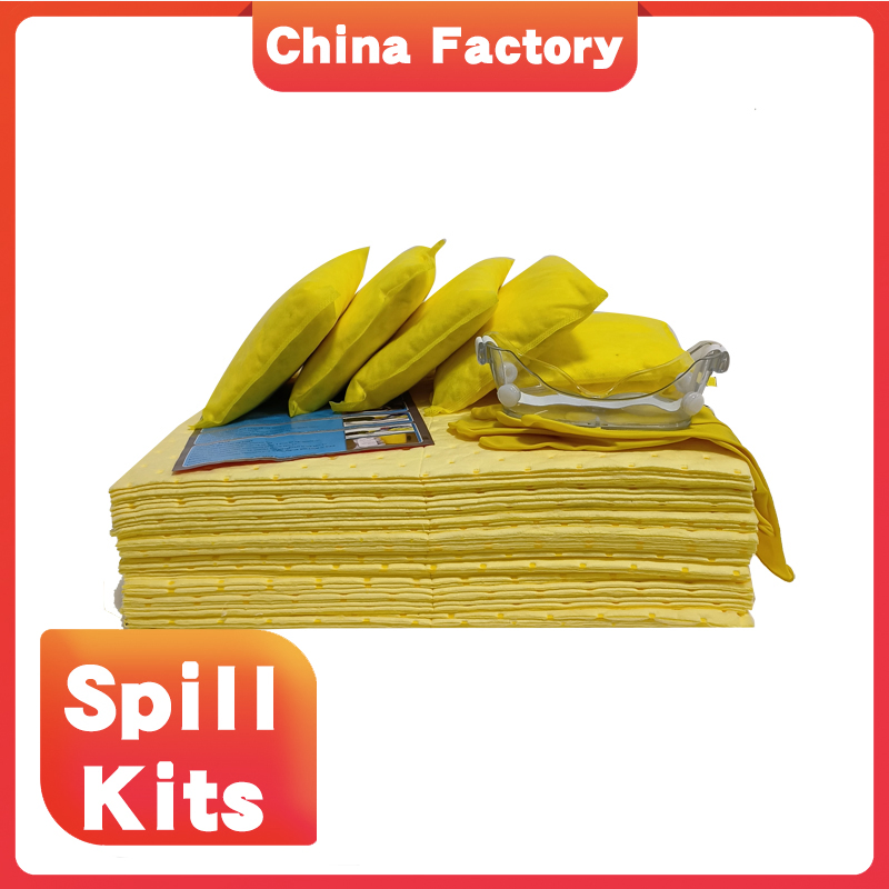 Oilspillpro Hazmat Absorb Pad Chemical Absorbent Spill Kit 50L Spill Kit Refills