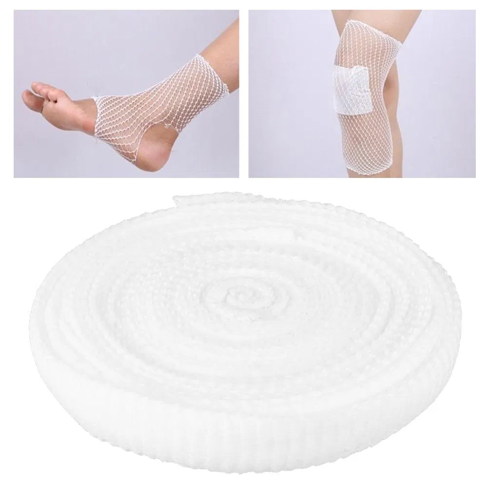 Hospital Breathable Stretch Compression Elastic Net Bandage