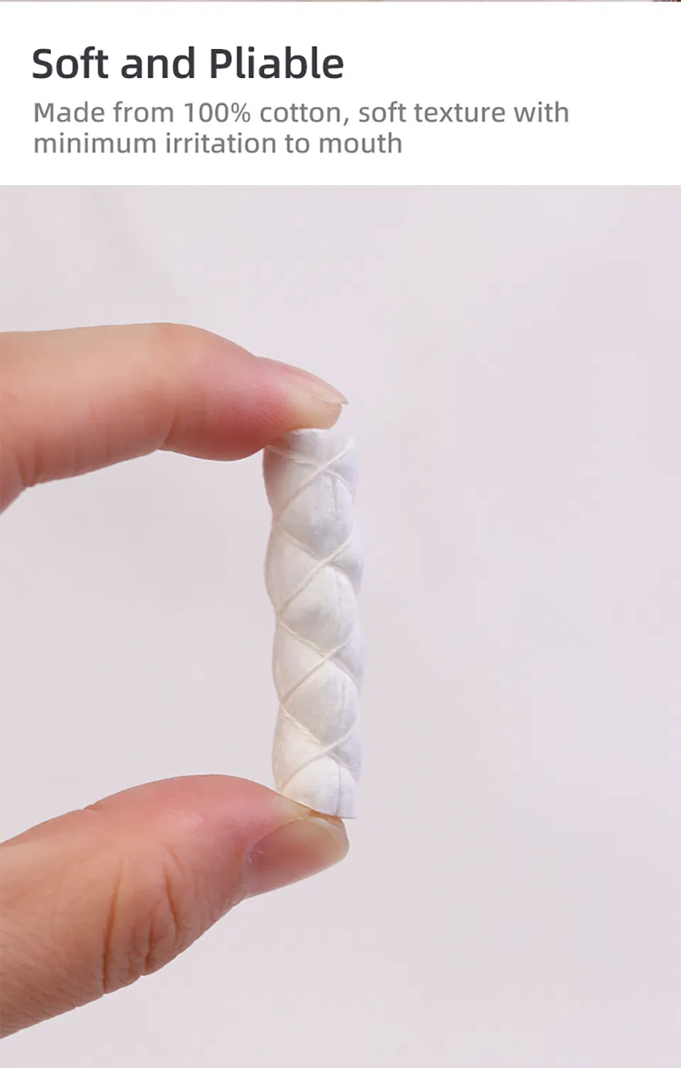 Dental Gauze Cotton Rolls 10