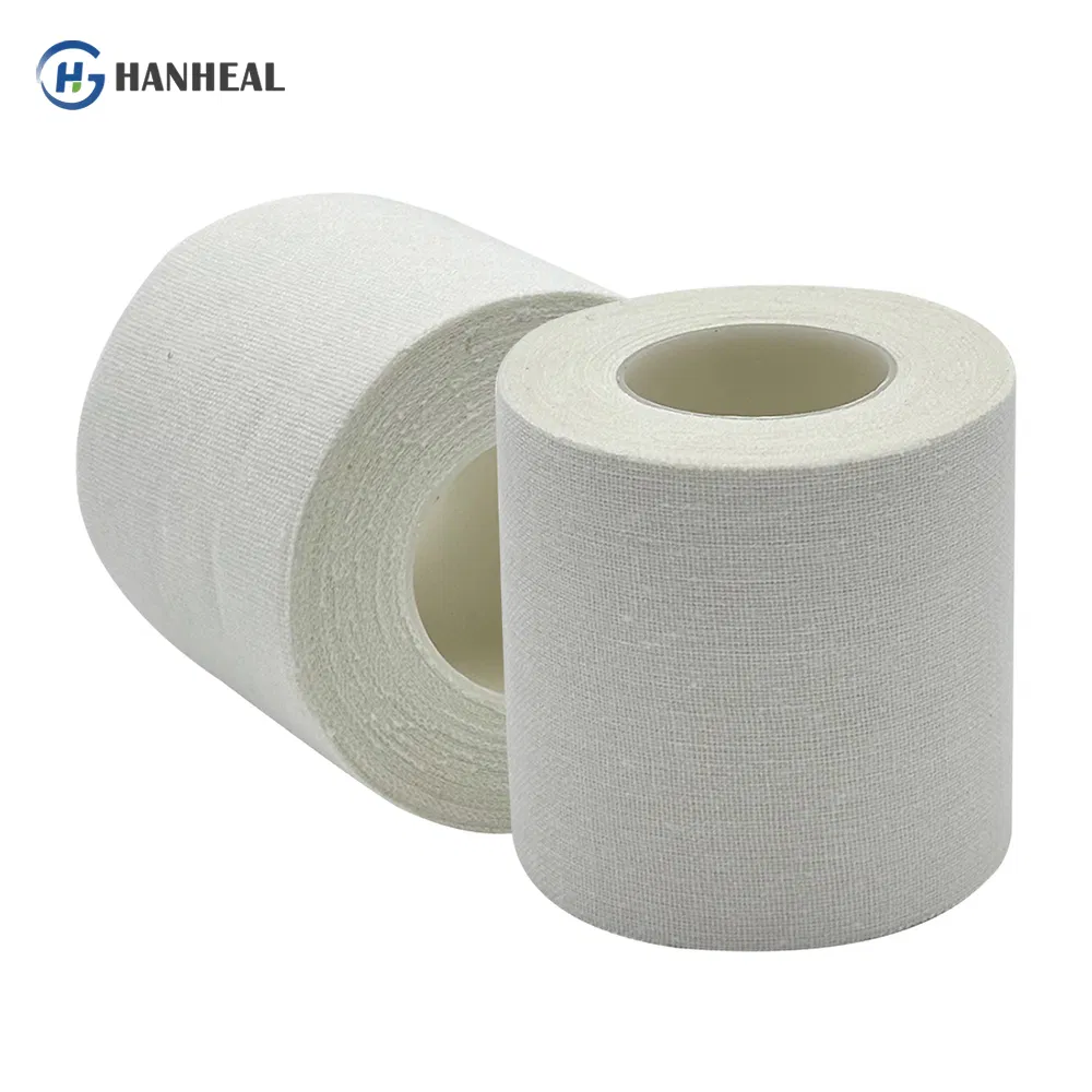 Pure Zinc Oxide Medical Adhesive Tape Roll Hypoallergenic and Breathable for Gentle, Long-Term Surgical Dressing Fixation